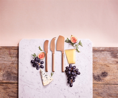 Mauviel Cheese knives 3-piece set