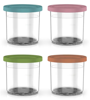 Ninja NC300 Tubs with Coloured Lids (Set of 4)